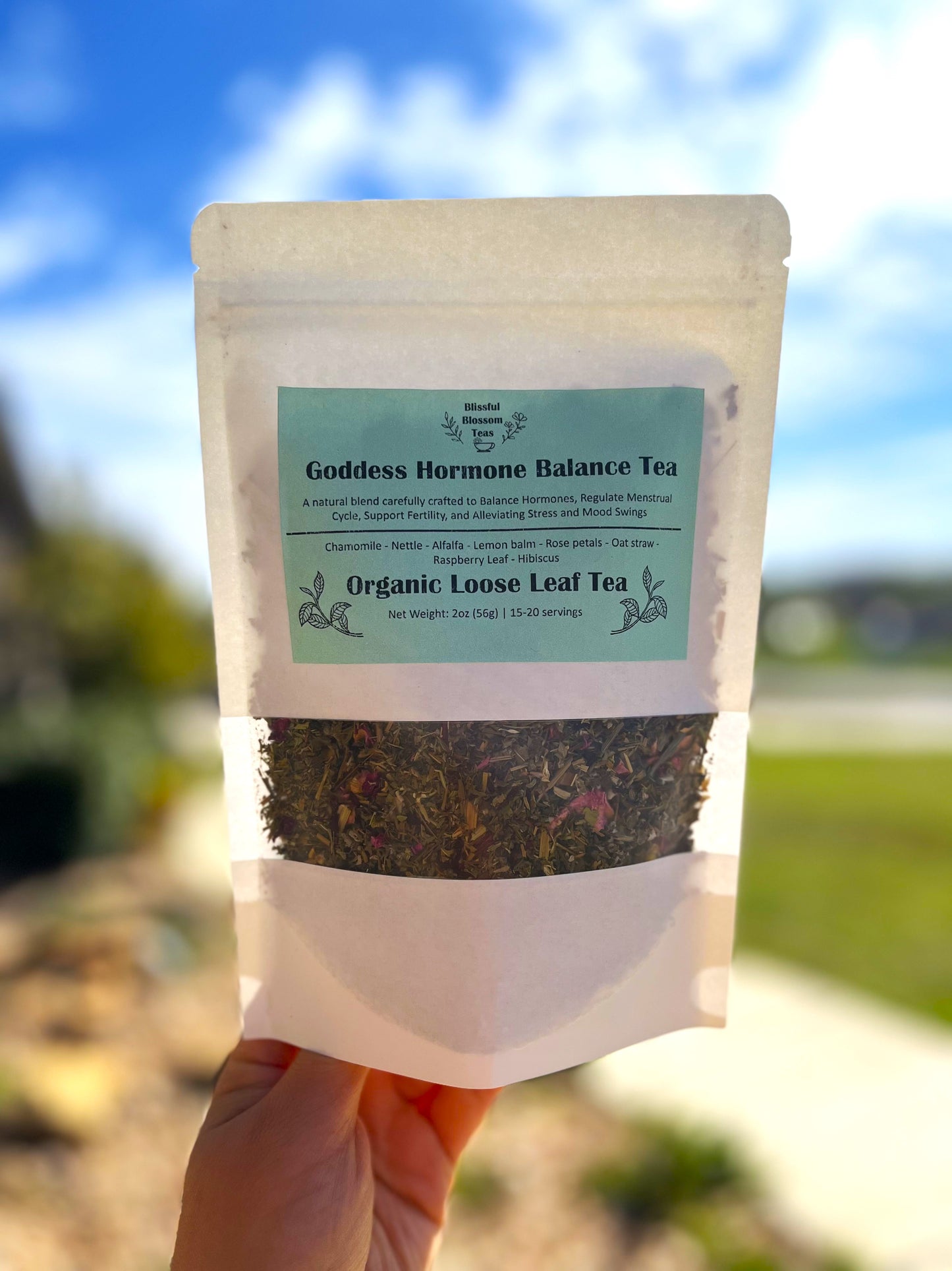 Hormone Balance Tea | Organic Tea blend for women | Feminine Hormone Balance Herbal Tea Blend | Female Hormone Balance Tea | Women’s tea