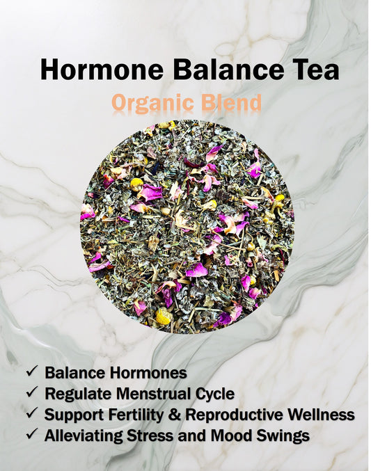 Hormone Balance Tea | Organic Tea blend for women | Feminine Hormone Balance Herbal Tea Blend | Female Hormone Balance Tea | Women’s tea